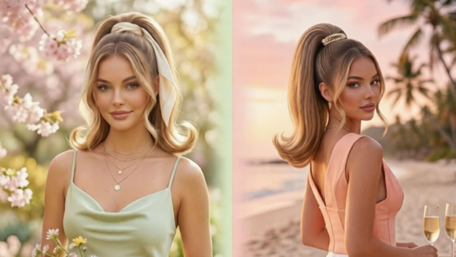 High-Glam Flip Ponytail: The Ultimate Statement Hairstyle for Effortless Party Luxury